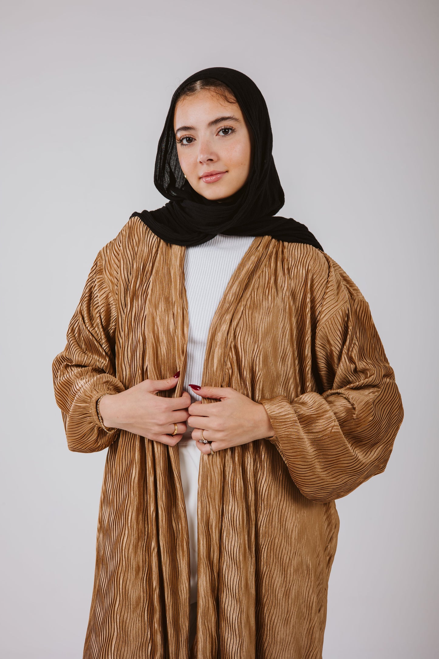 Noor Kaftan in Hazel