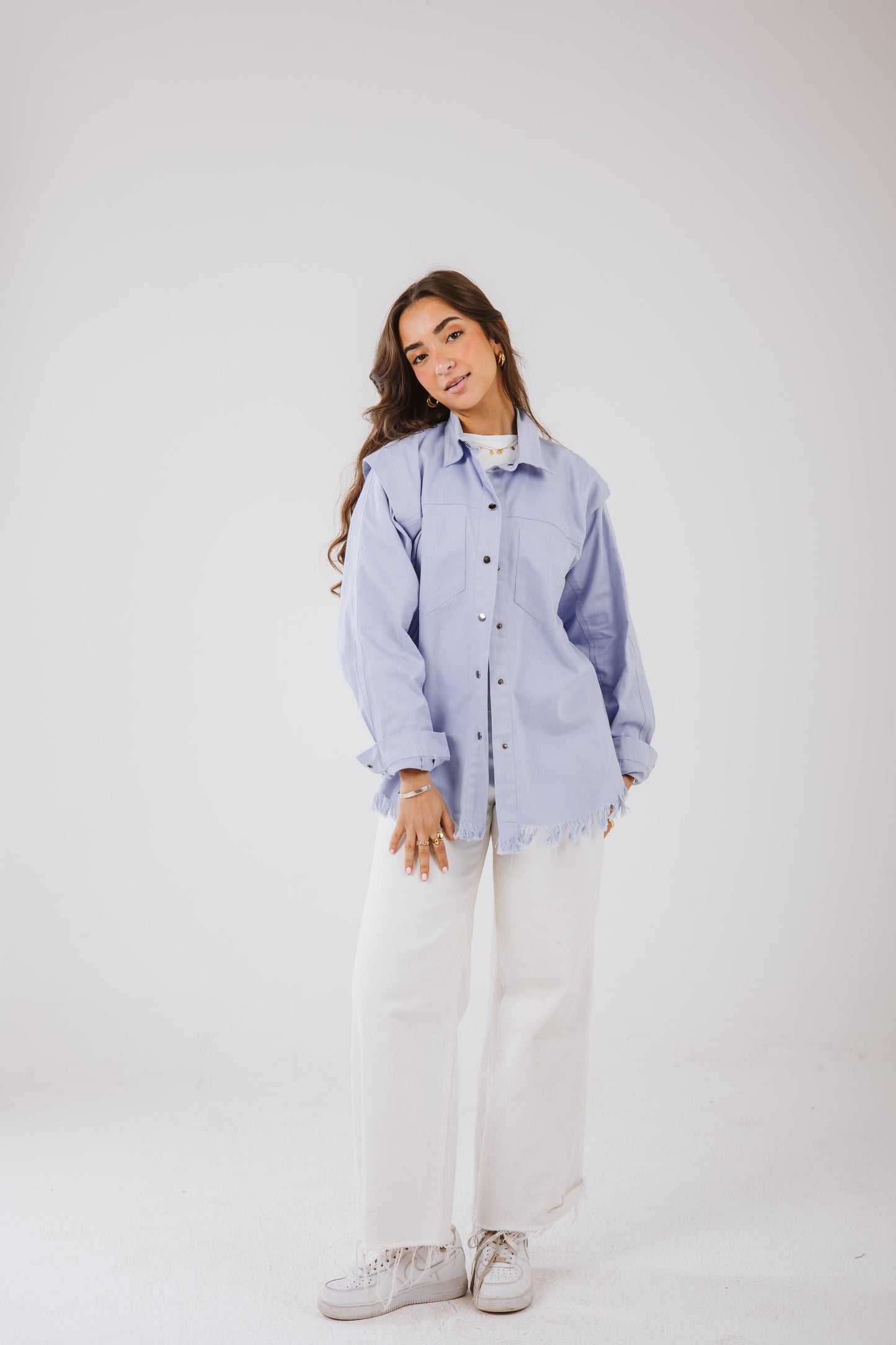 Lyra Shirt in Ice blue