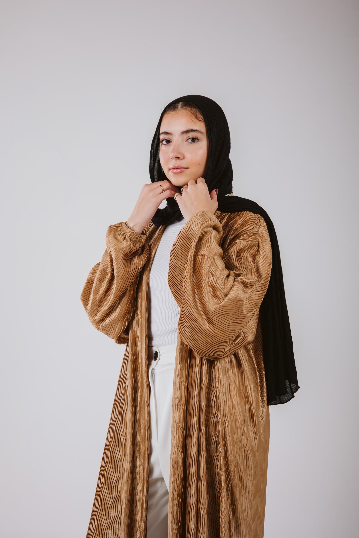 Noor Kaftan in Hazel