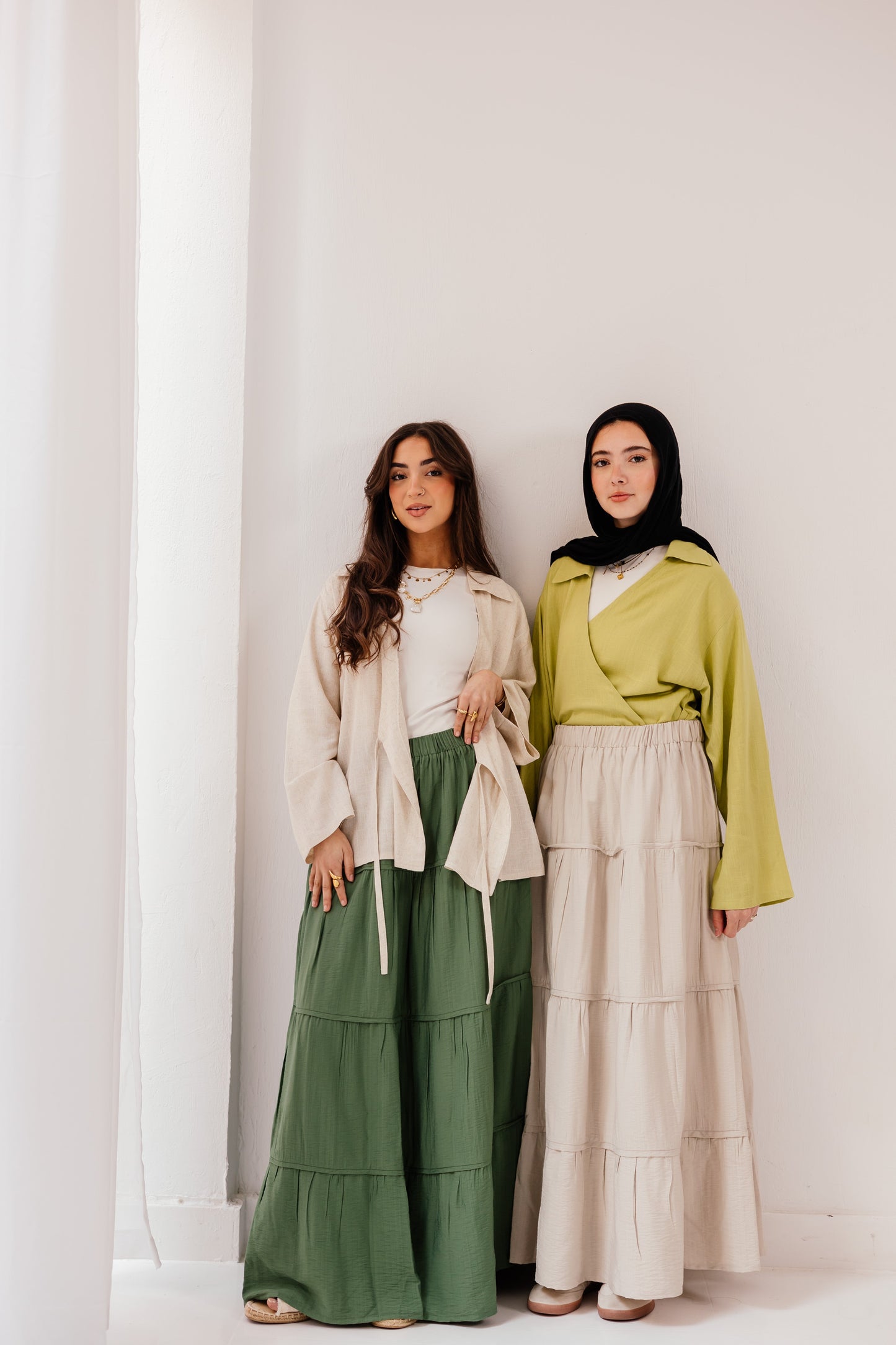 Alma Skirt in Almond