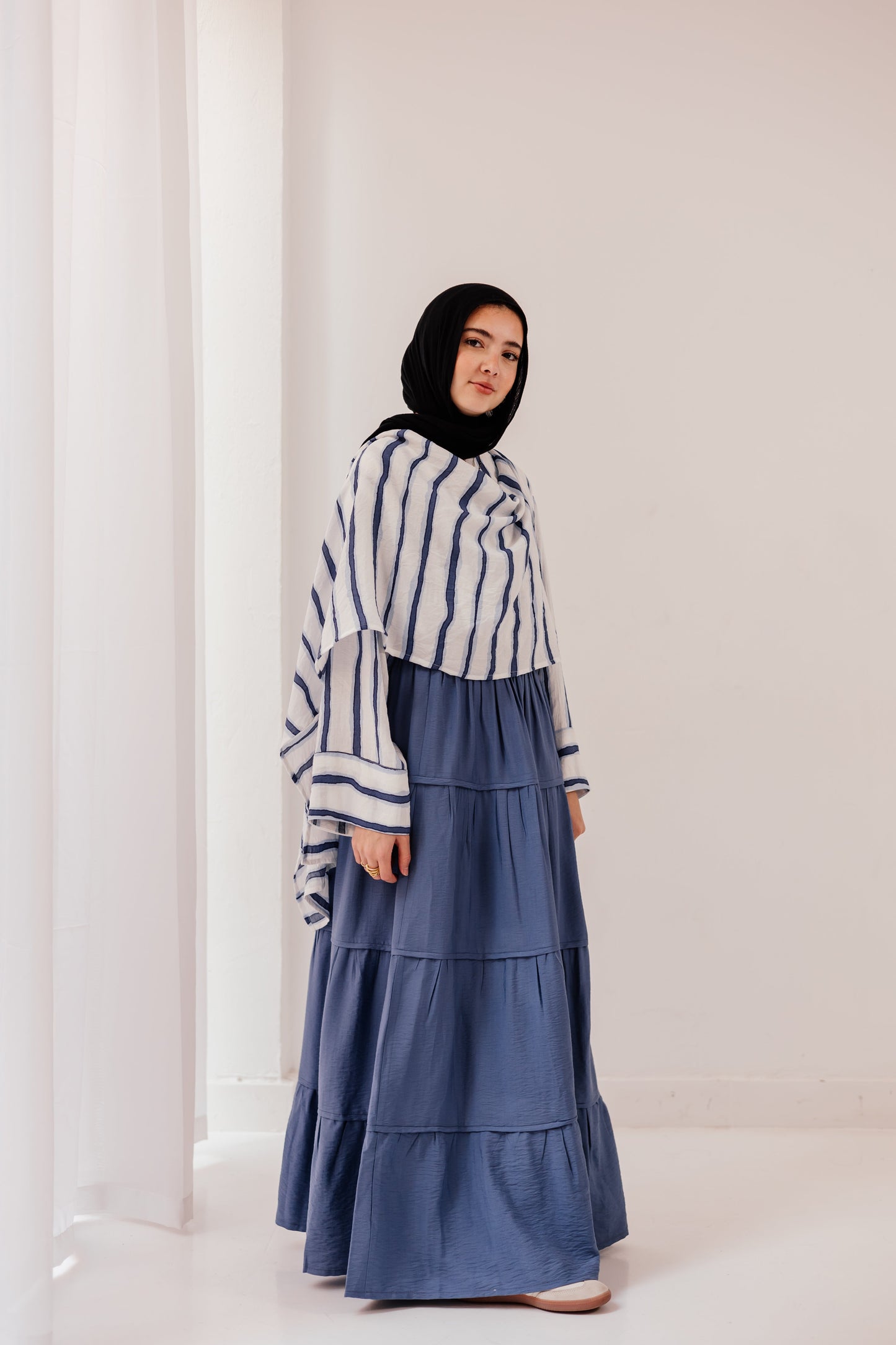 Alma Skirt in Denim blue