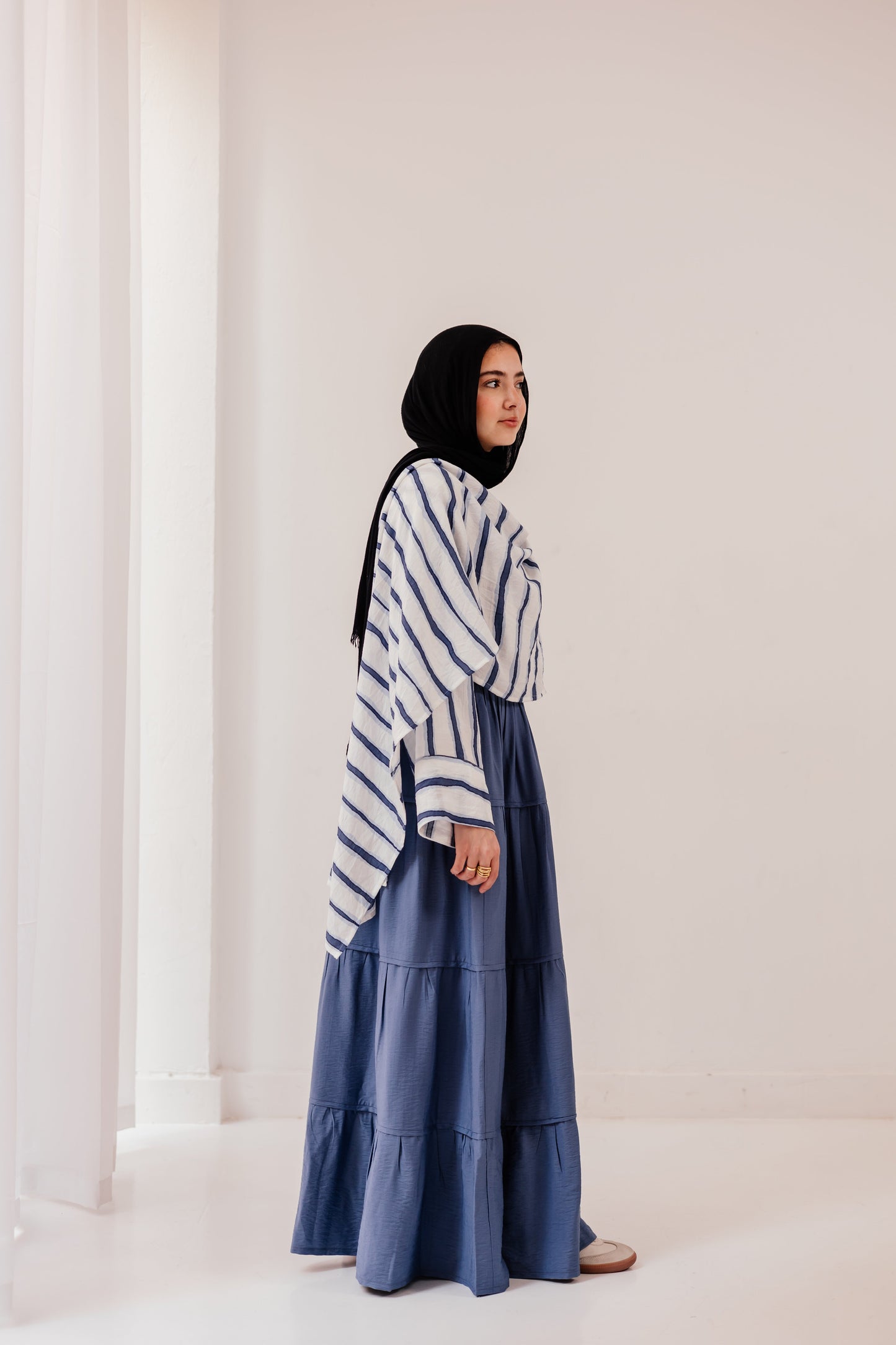 Alma Skirt in Denim blue