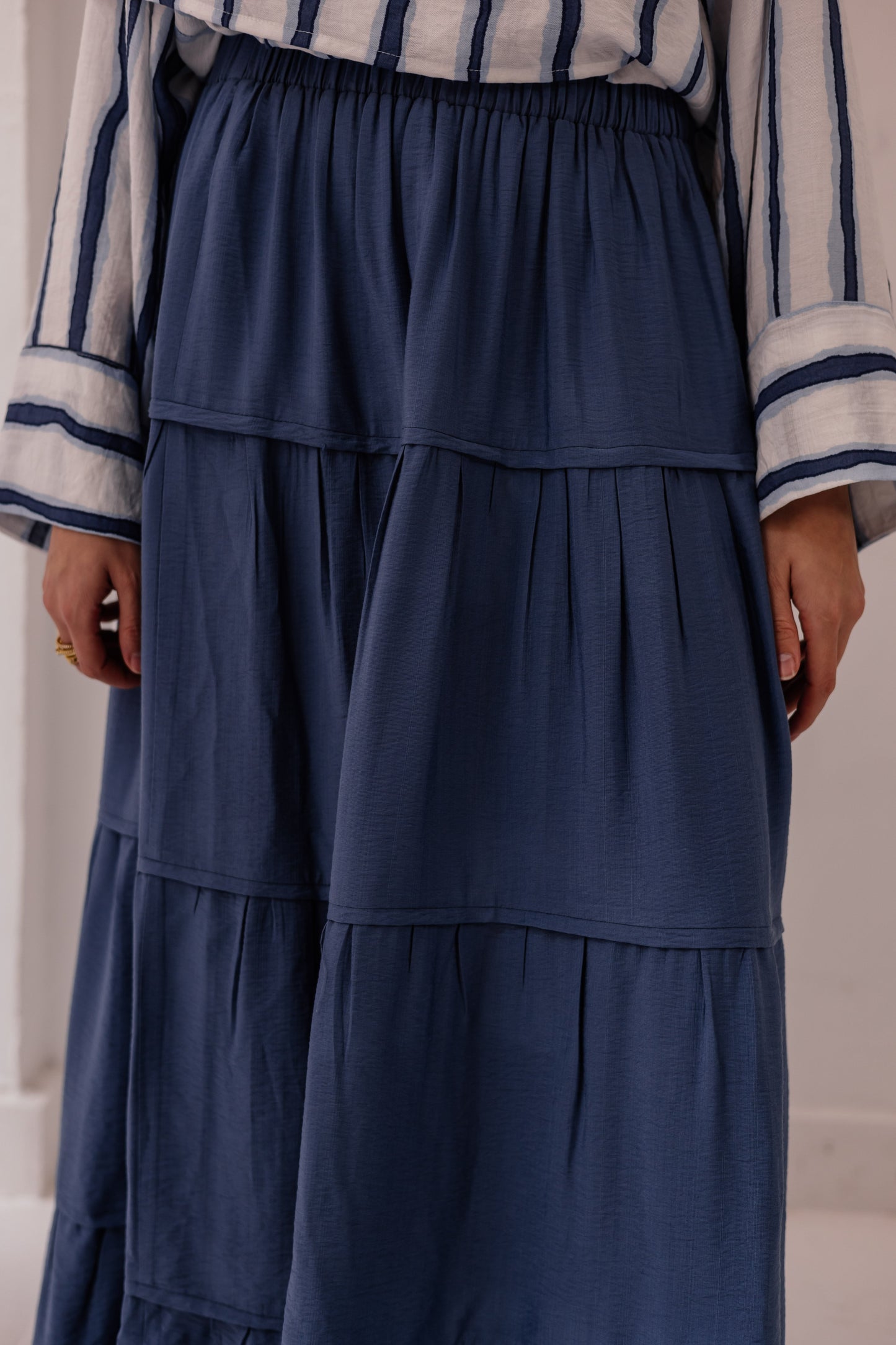 Alma Skirt in Denim blue