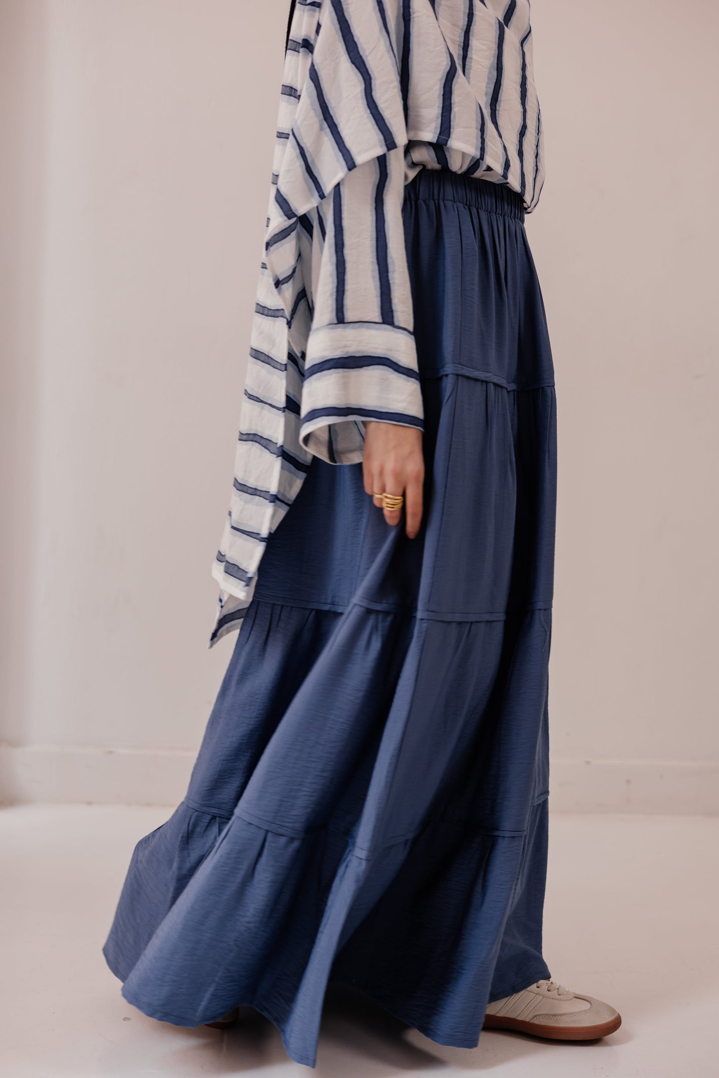 Alma Skirt in Denim blue