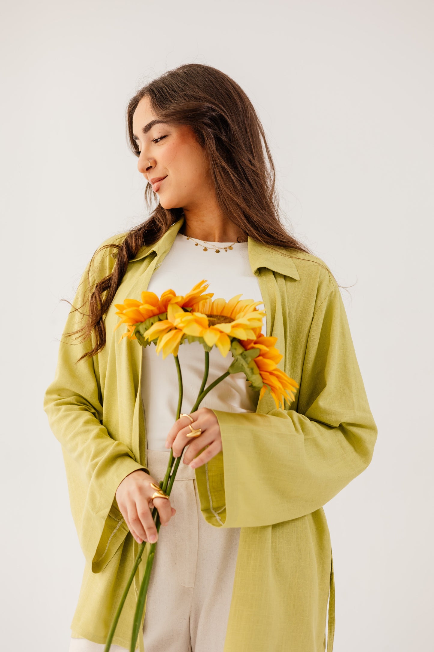 Elara Blouse in Pear