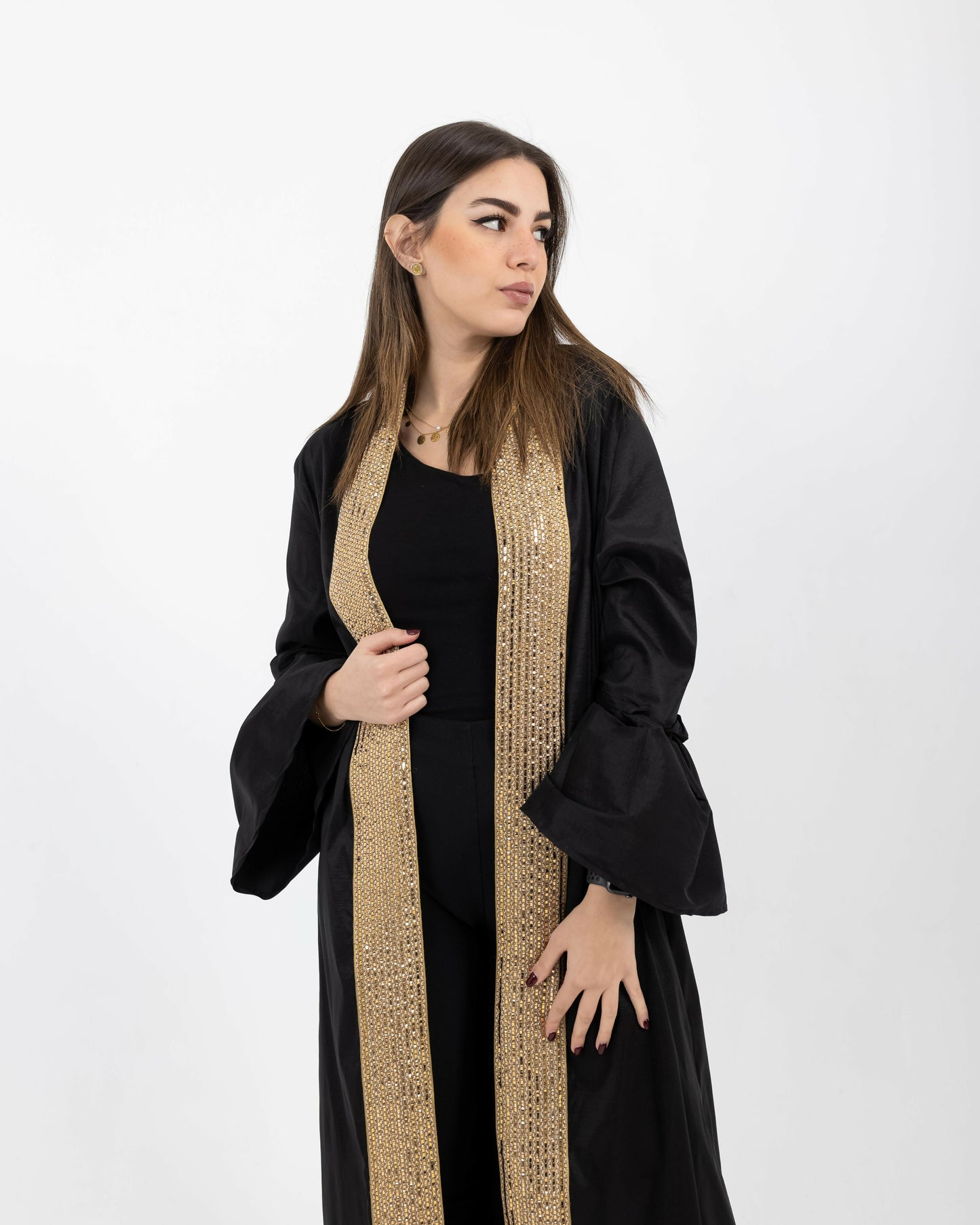 Black Chantonge Kaftan