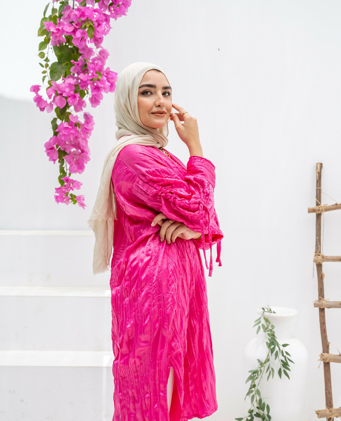 Fuchsia Kimono