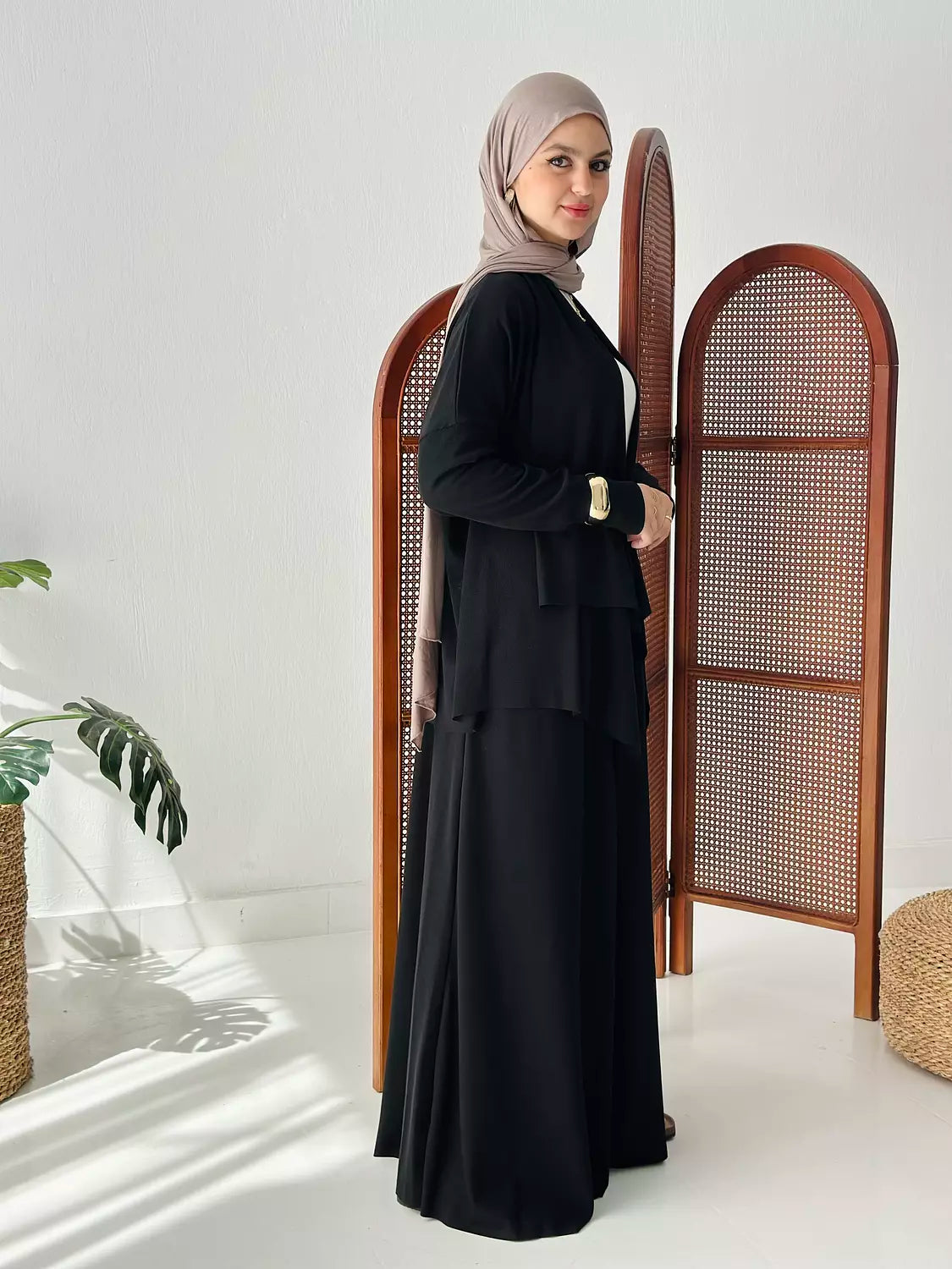 Elegance In Motion Skirt Set In Back