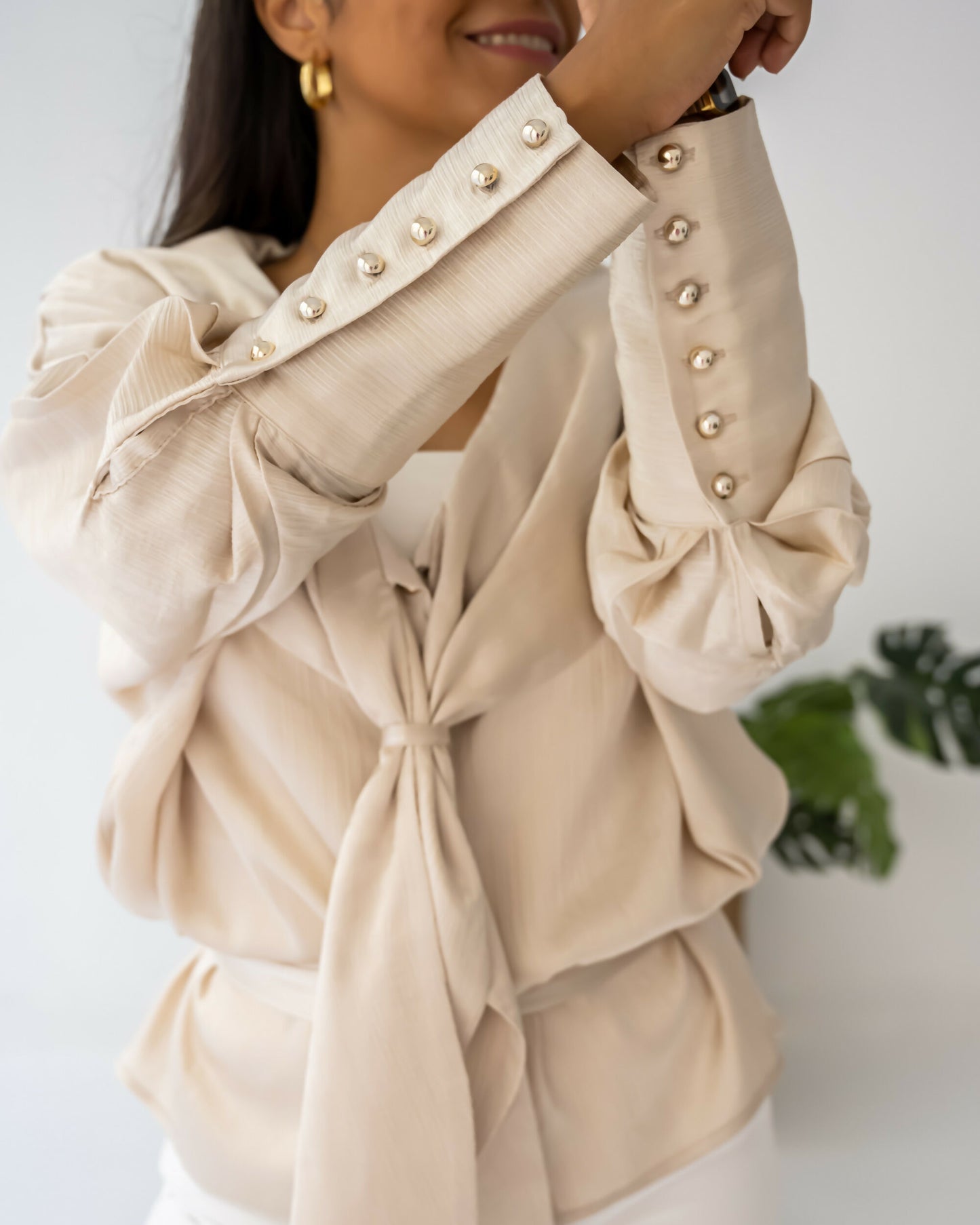 Shimmering Daisy blouse