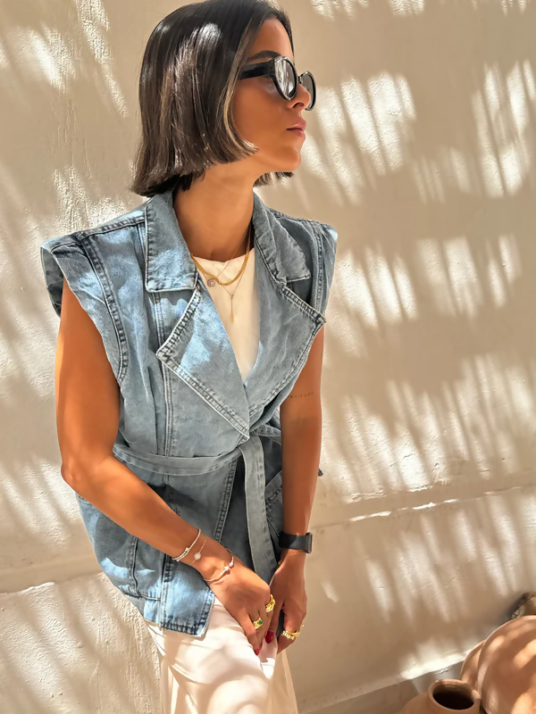 Luxe Sleeveless Jacket
