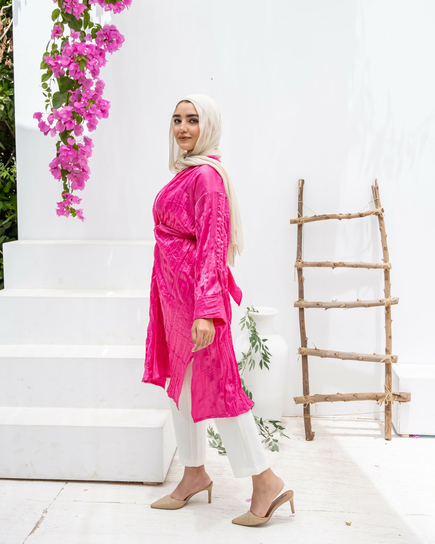 Fuchsia Kimono