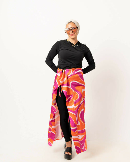 Escape - Long Coverup Skirt