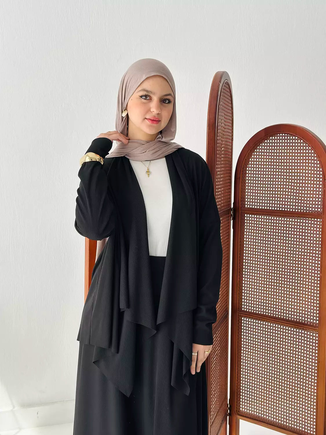 Elegance In Motion Skirt Set In Back