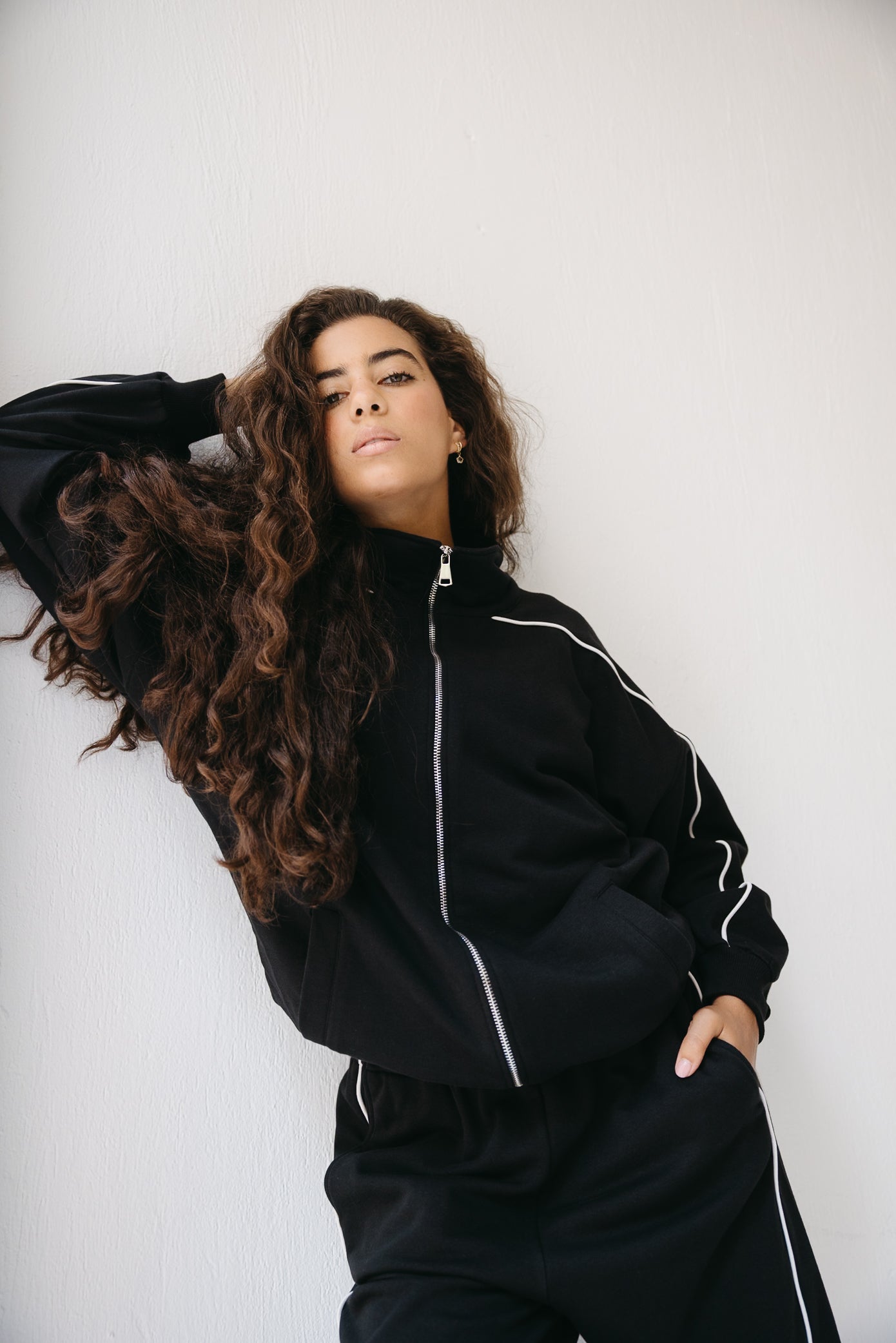 The Line set in Black