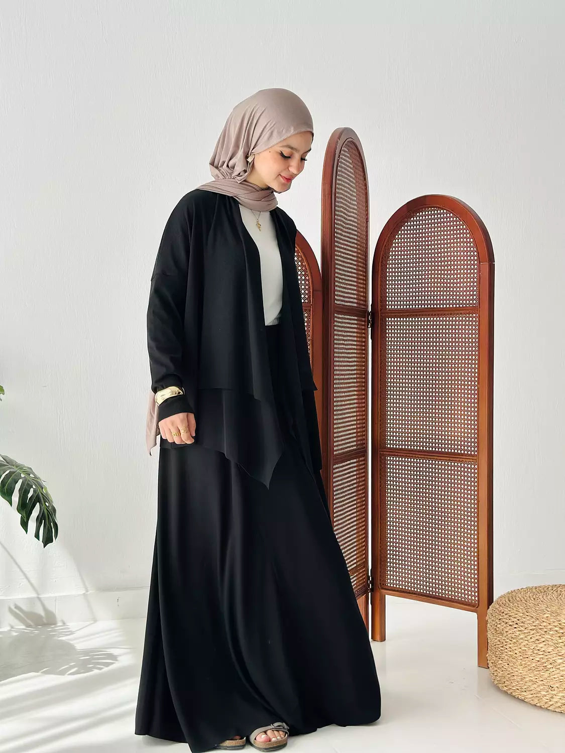 Elegance In Motion Skirt Set In Back