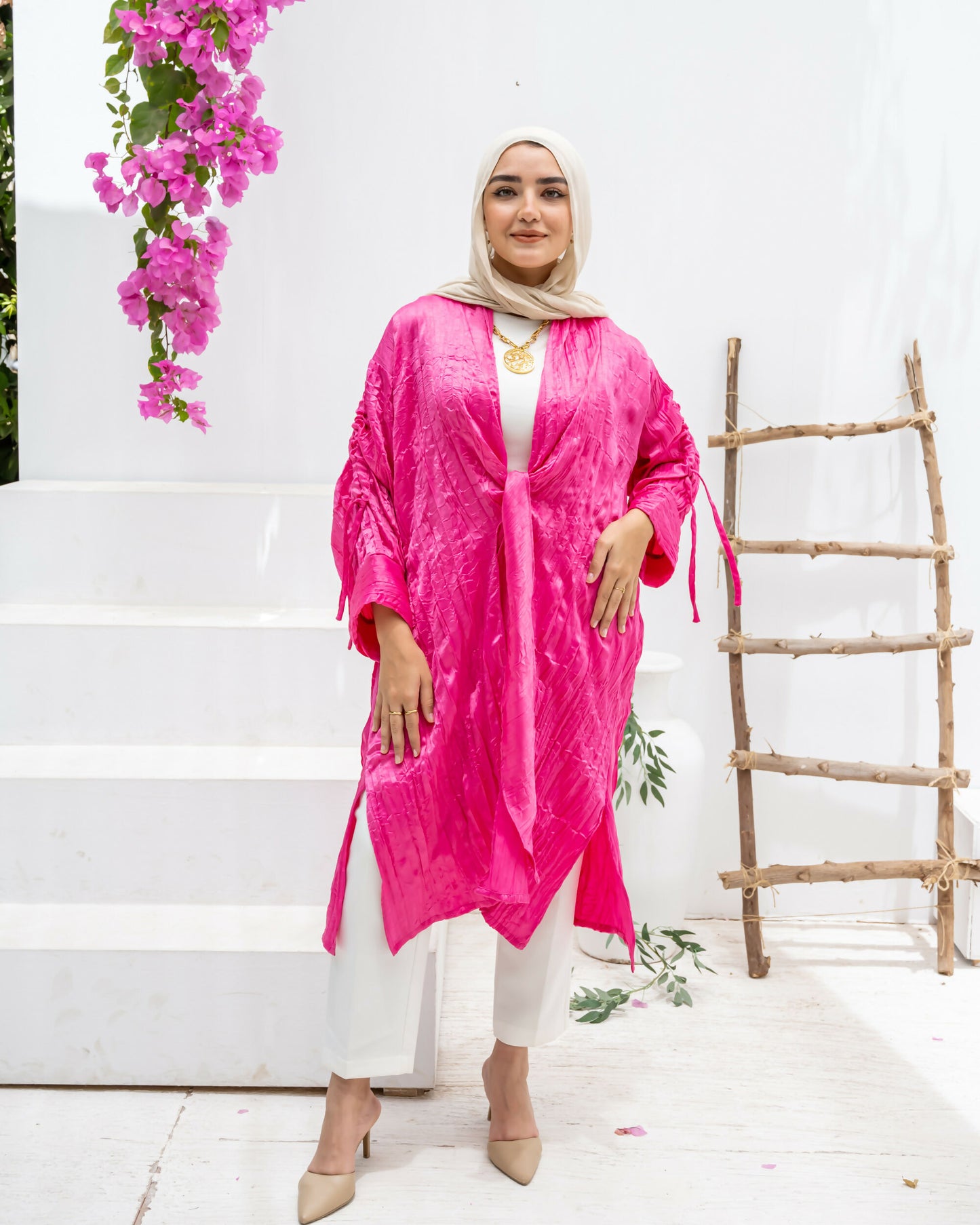 Fuchsia Kimono
