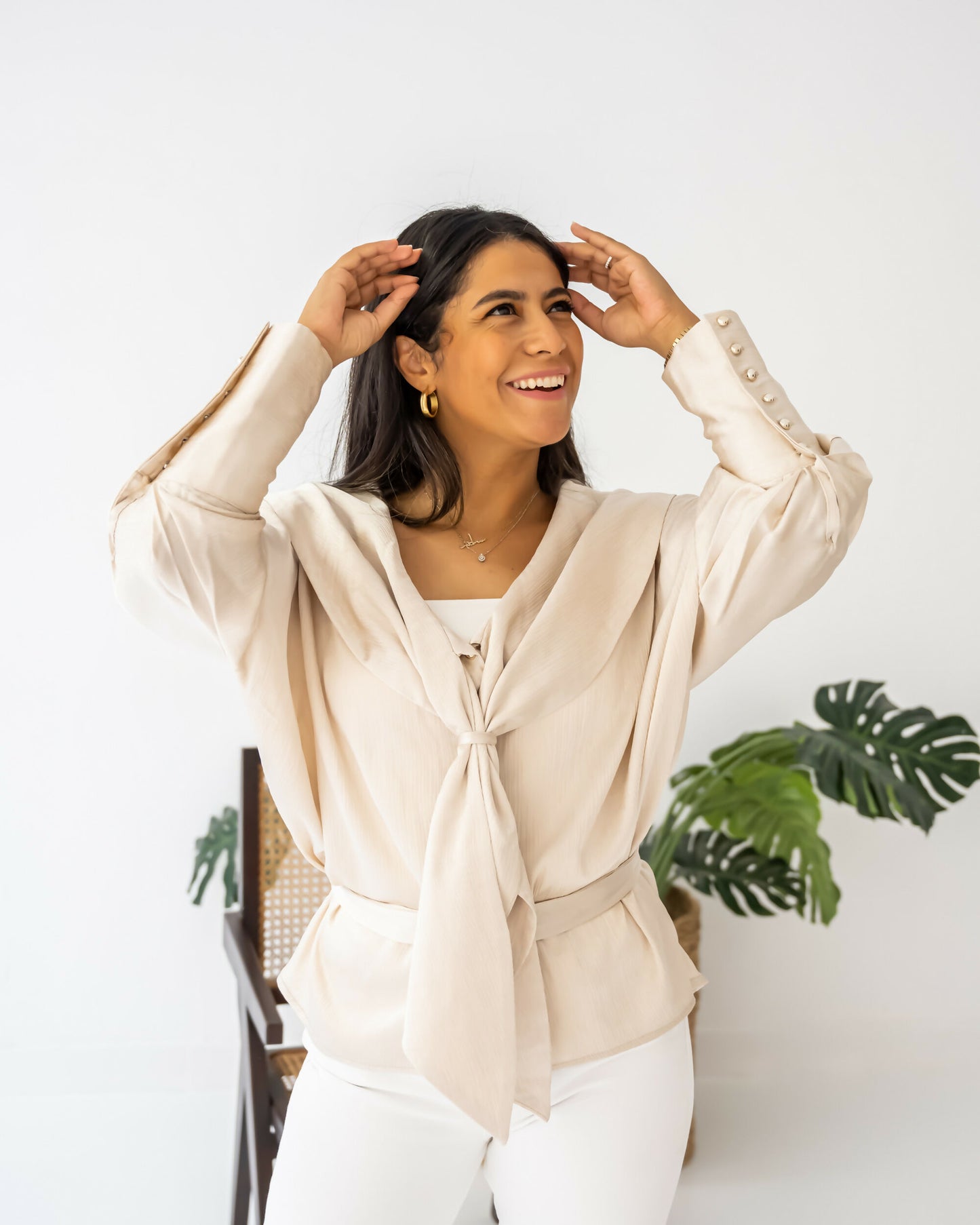 Shimmering Daisy blouse