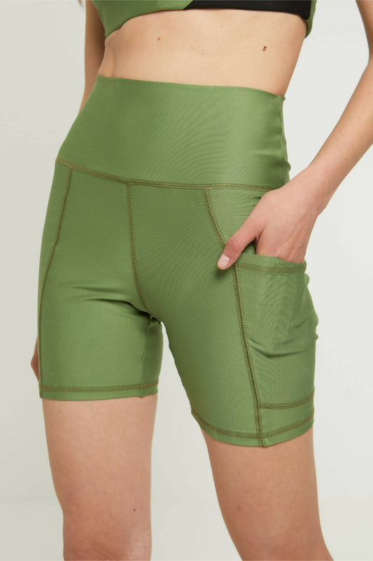 Khaki Hiit Hustle Short