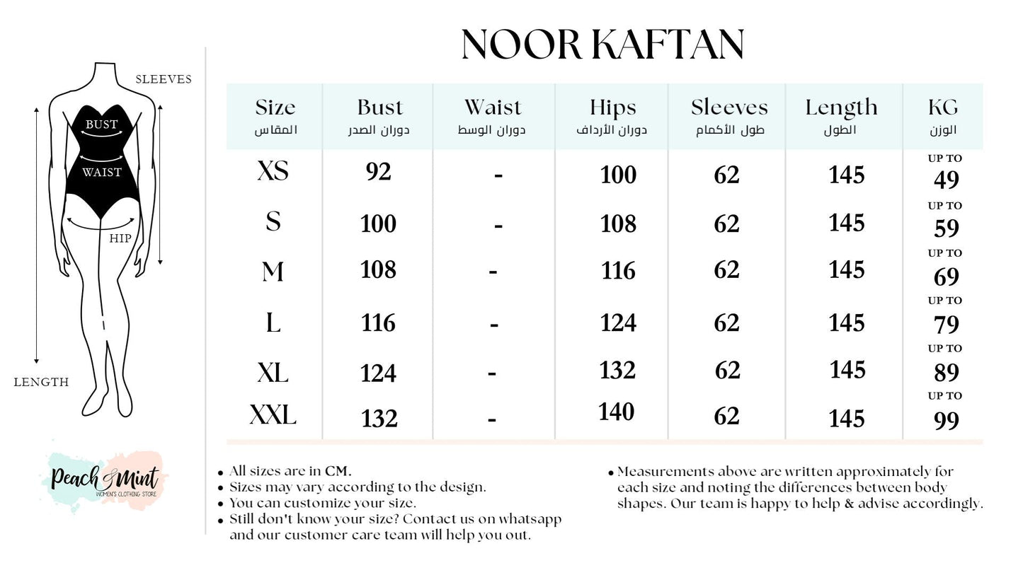 Noor Kaftan in Canary