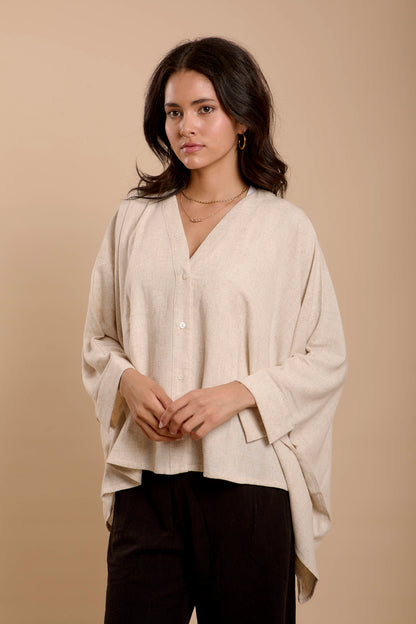 Soft Linen Boho shirt
