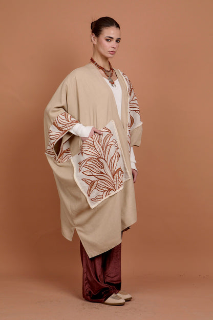 Rooted Muse - Embro linen Kimono