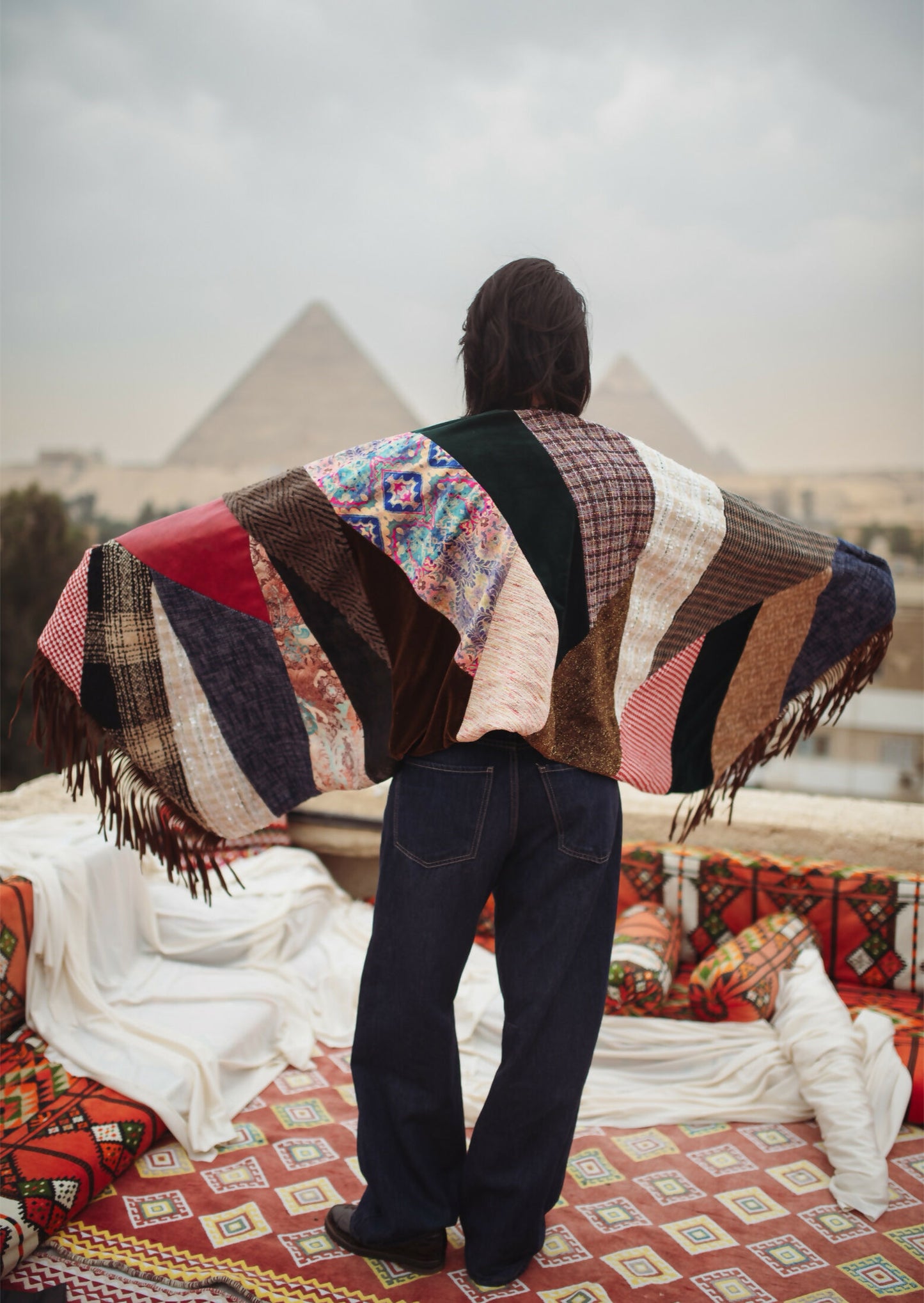 Sahara Patch Shawl