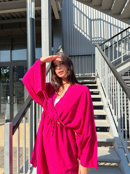 Sway Me Dress in Pink