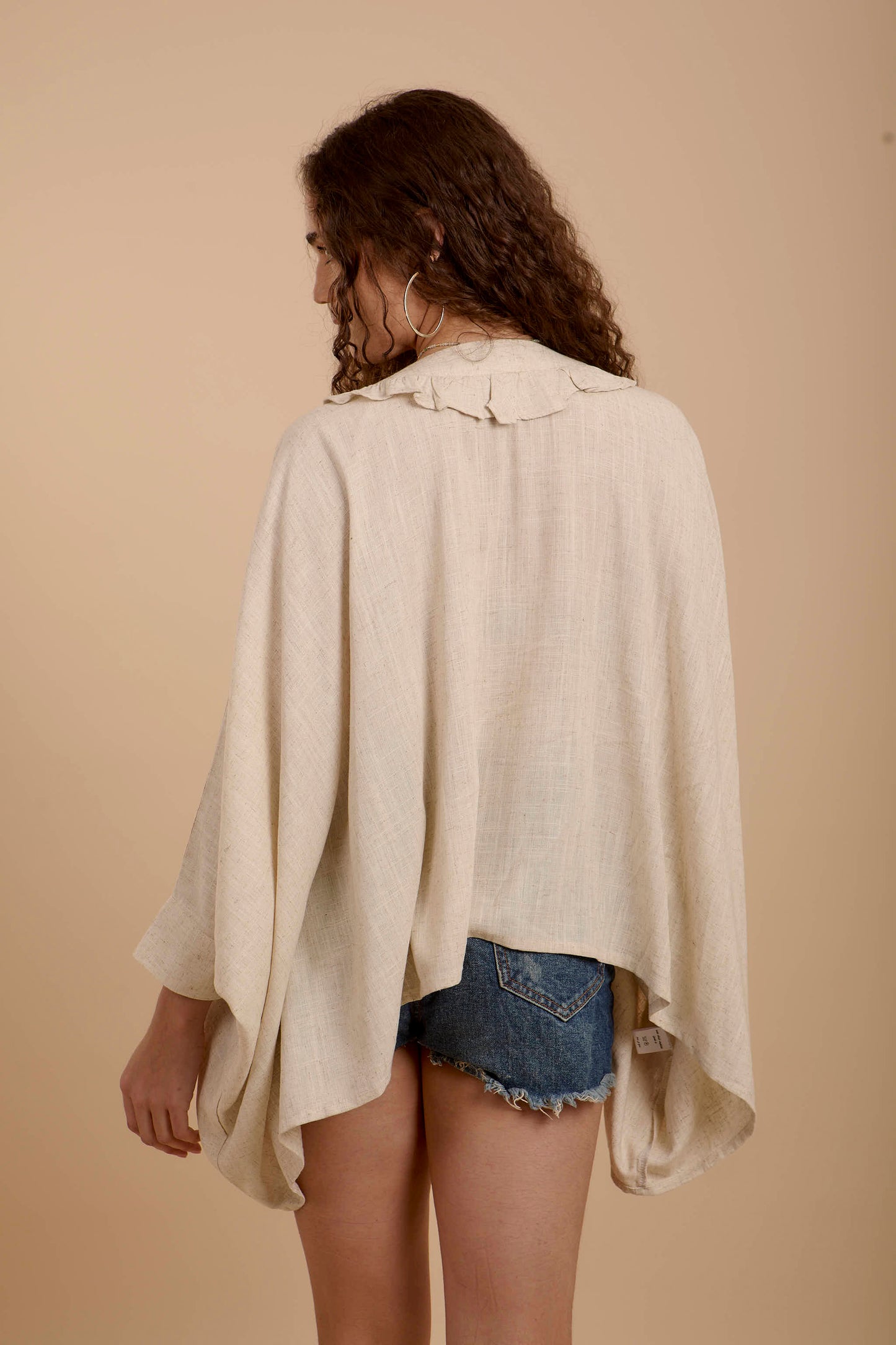 Ruffles Boho Beige shirt