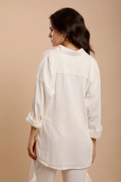 off-white Side sinching Shirt