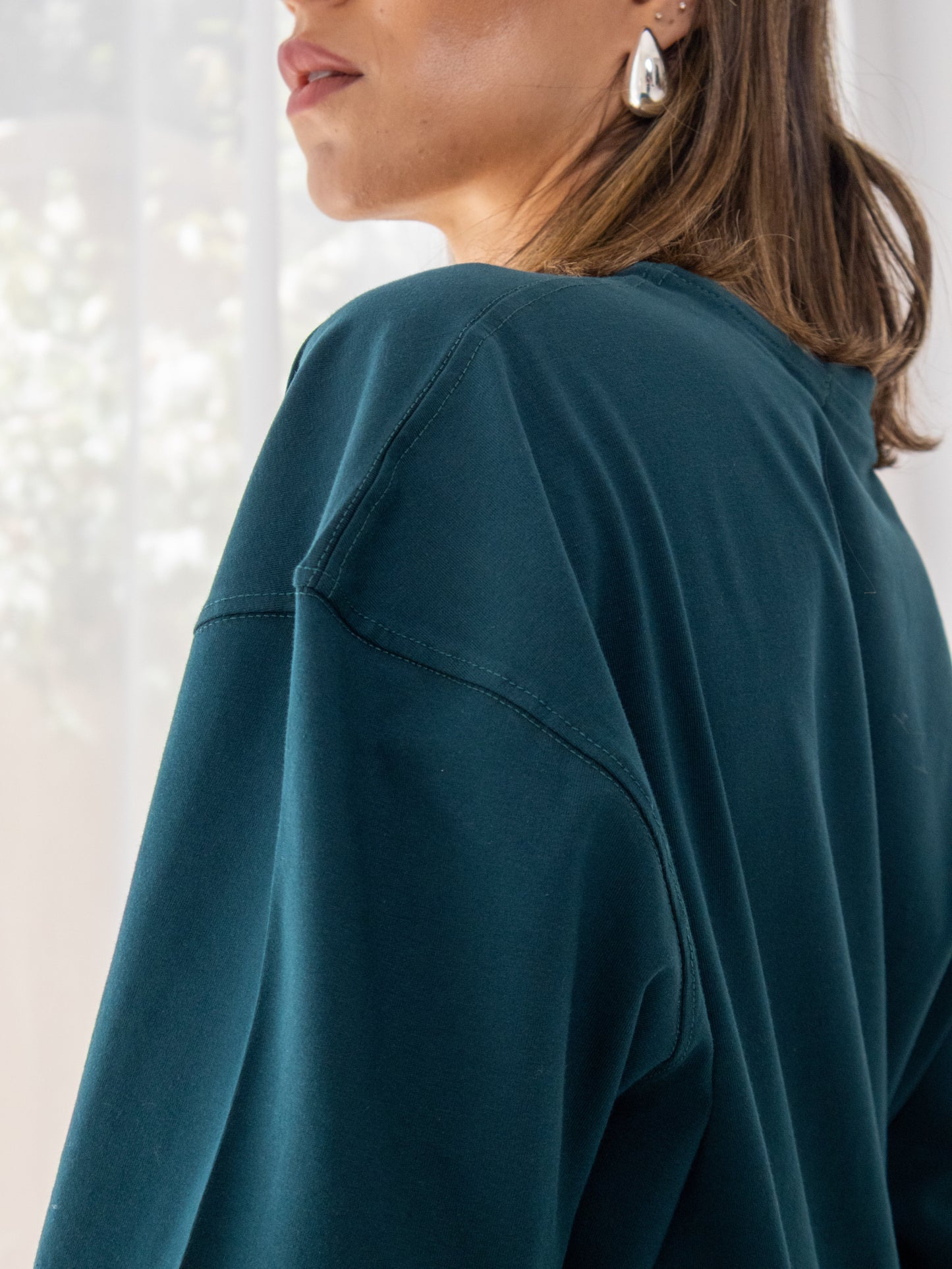 Signature Tee in Teal Green