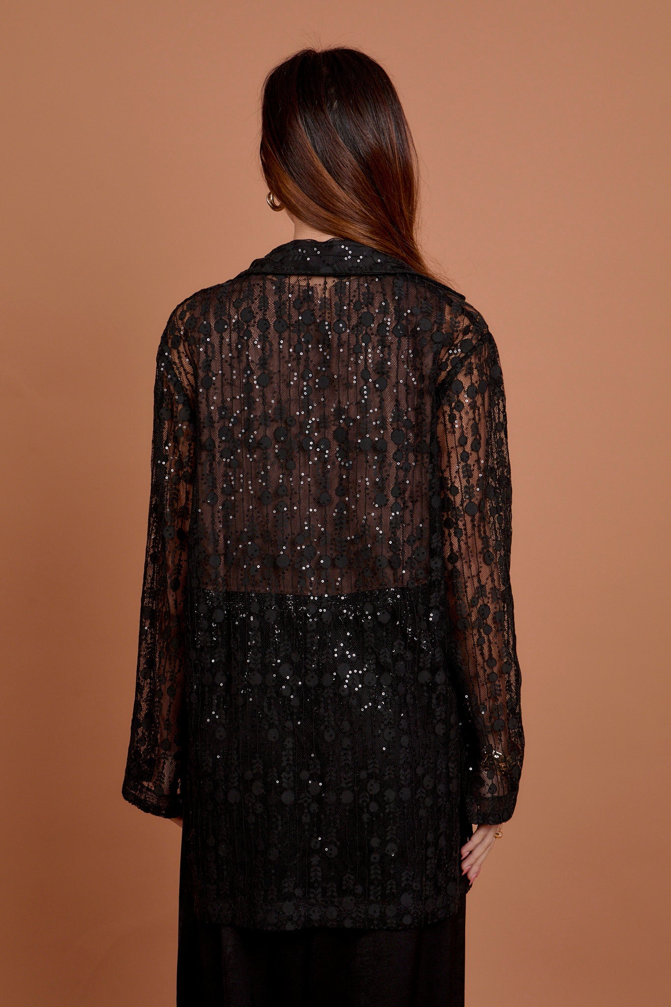 Black Lace Blazer