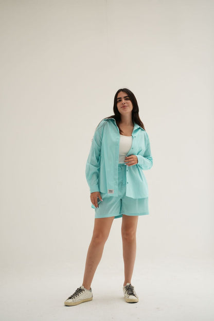 Breeze Set In Aqua Blue