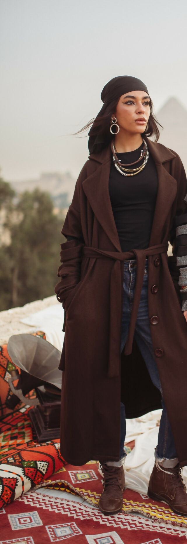 Esmeralda Coat (Coffee)