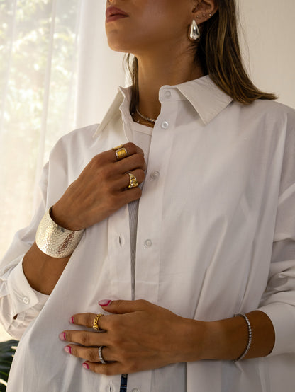 Infinite Basic Shirt in White