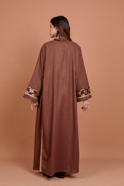 Sparkle brown kaftan
