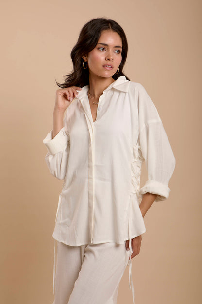 off-white Side sinching Shirt