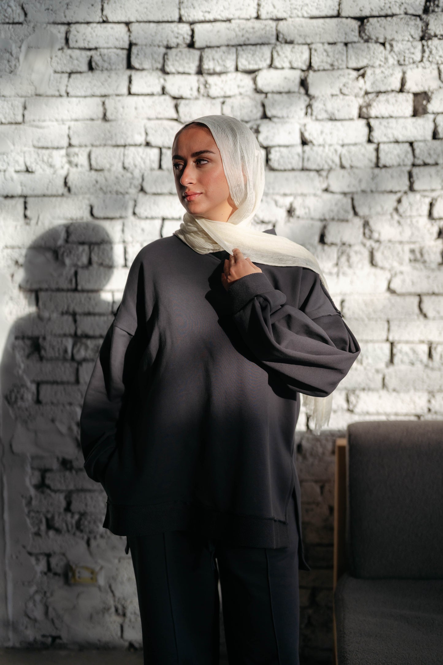 URBAN EASE SET CHARCOAL GRAY