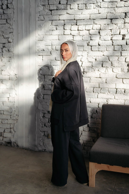 URBAN EASE SET CHARCOAL GRAY