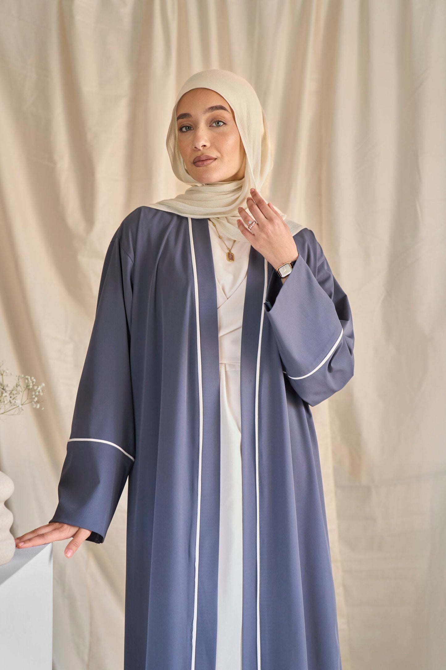 Stone Blue Jana kaftan