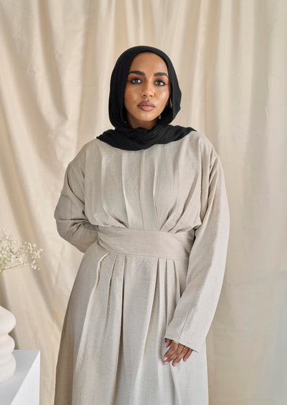 Beige Tallie dress