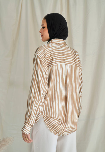 Sand Ceclia blouse