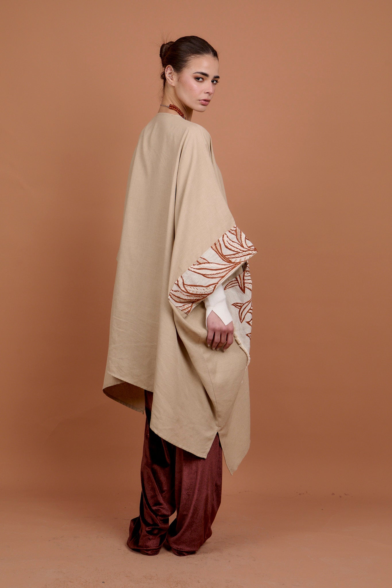 Rooted Muse - Embro linen Kimono