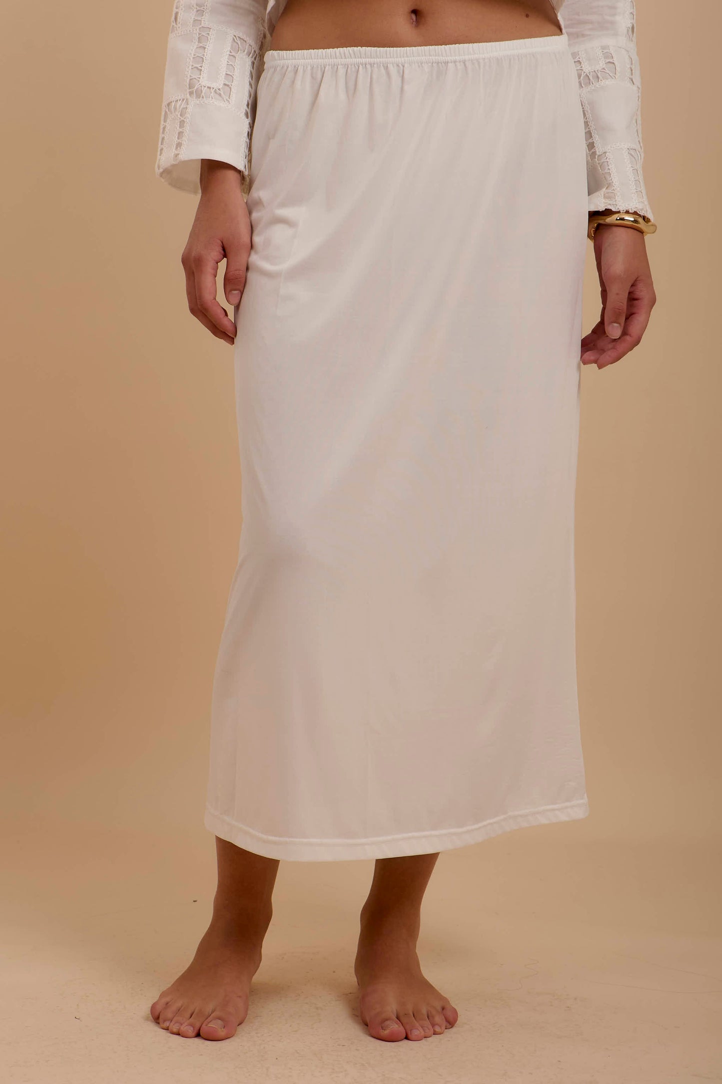 Yellow Wrap skirt