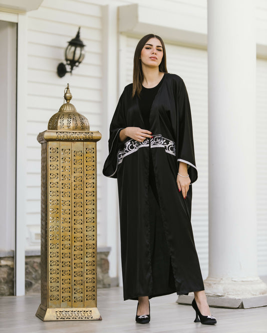 Black Kaftan - Silver Galligraph