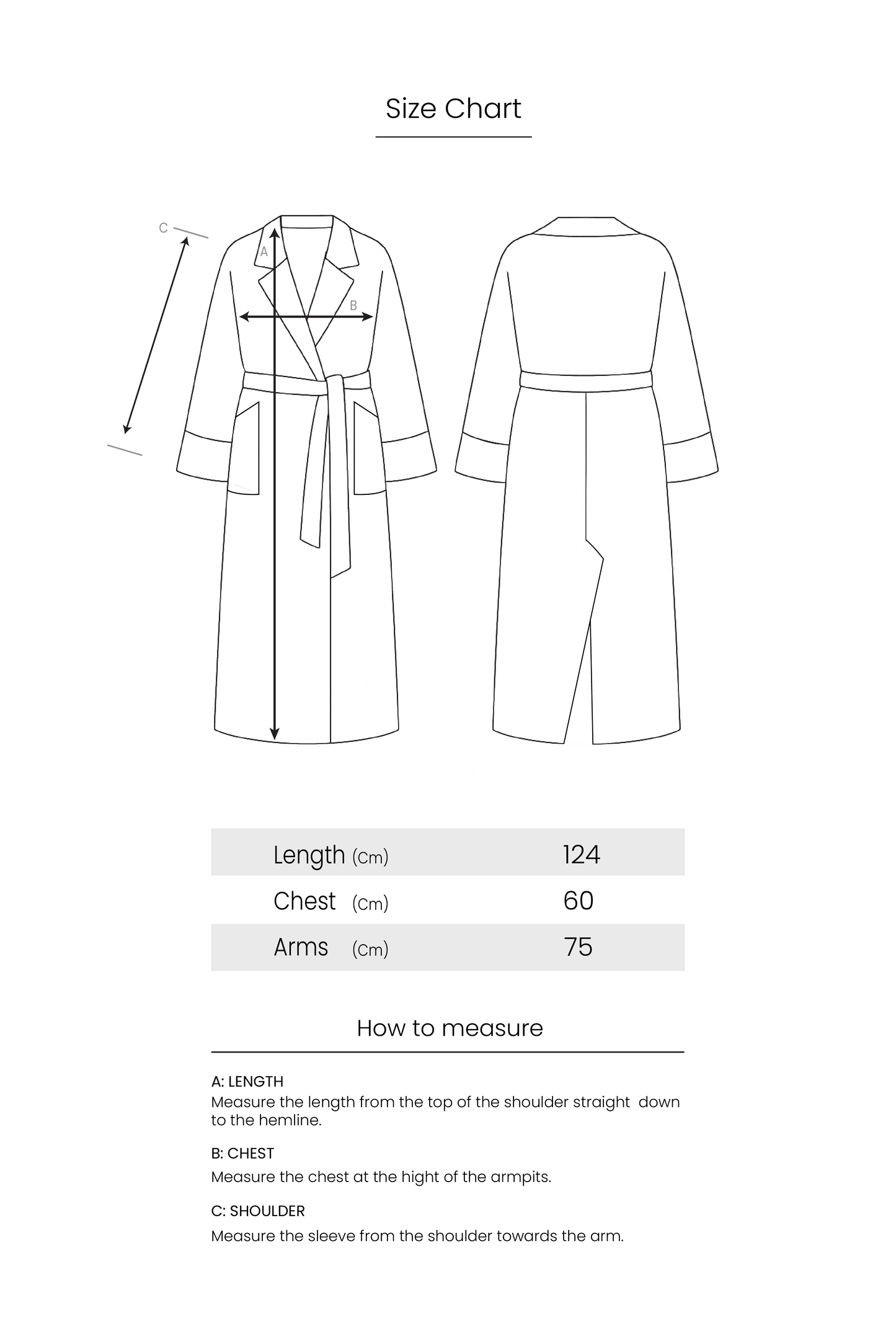 Terra Coat - Light Grey