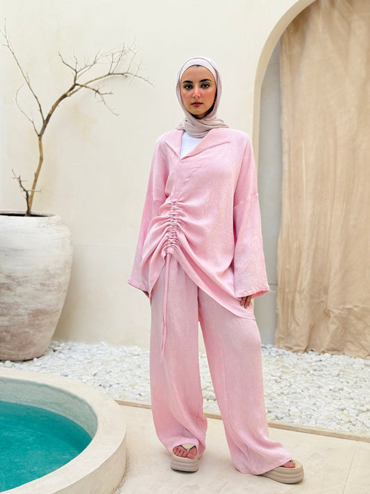Pastel Elegance Set In Pink Mist