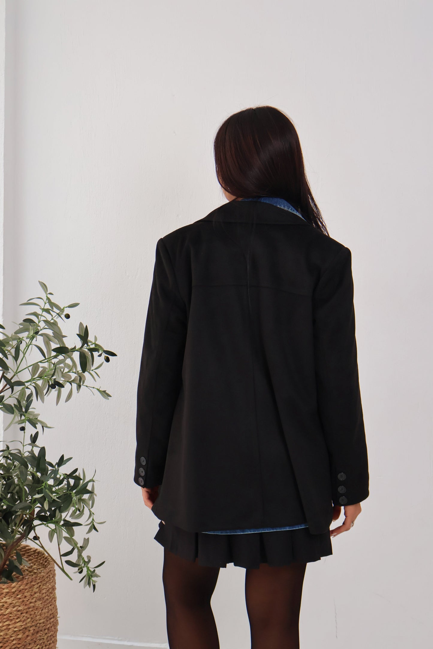 Rustline Blazer in Black