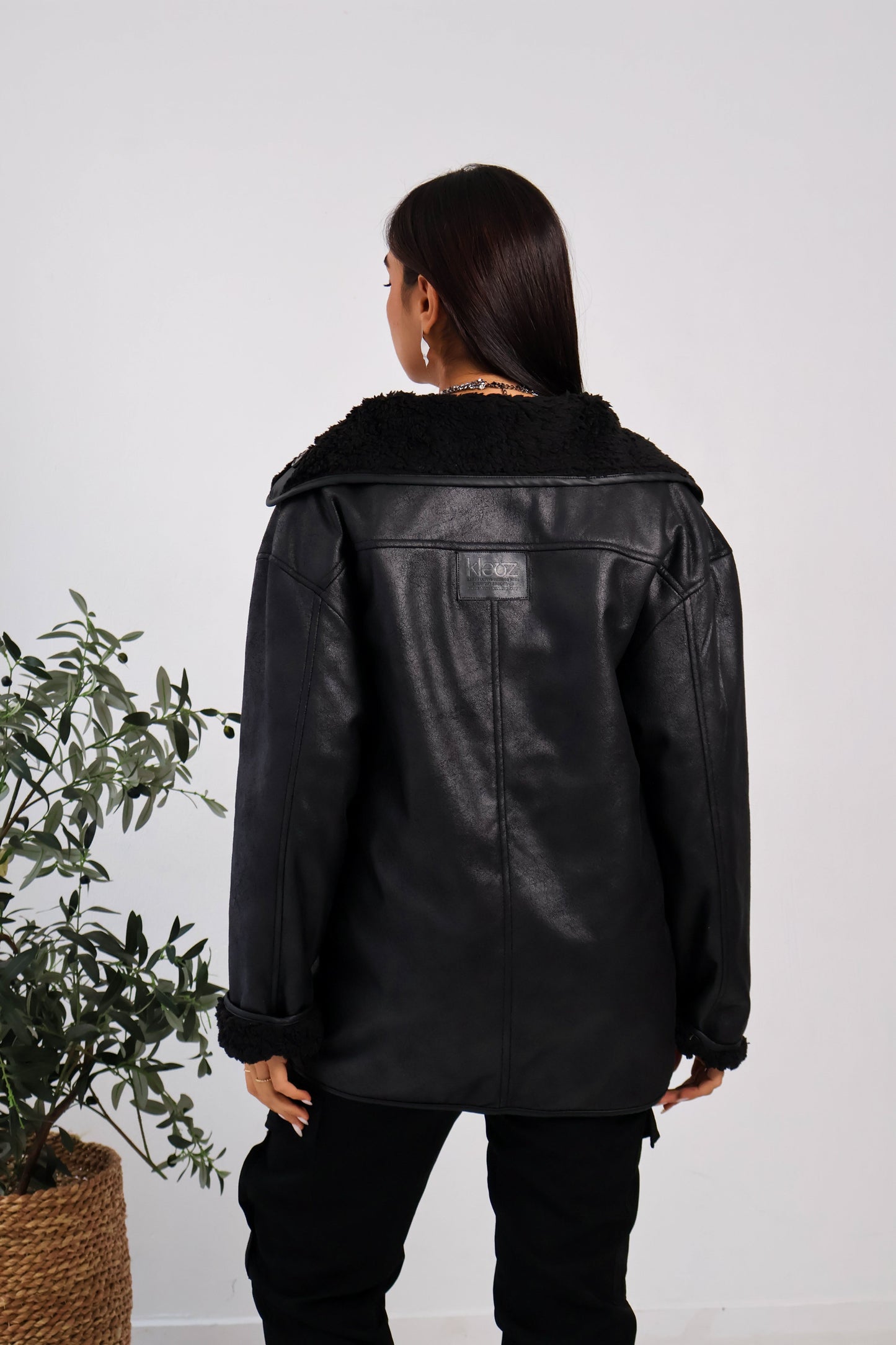 Midnight Frost Jacket in Black