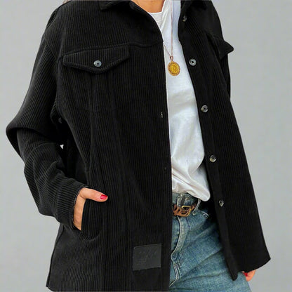City Velvet Jacket in Black