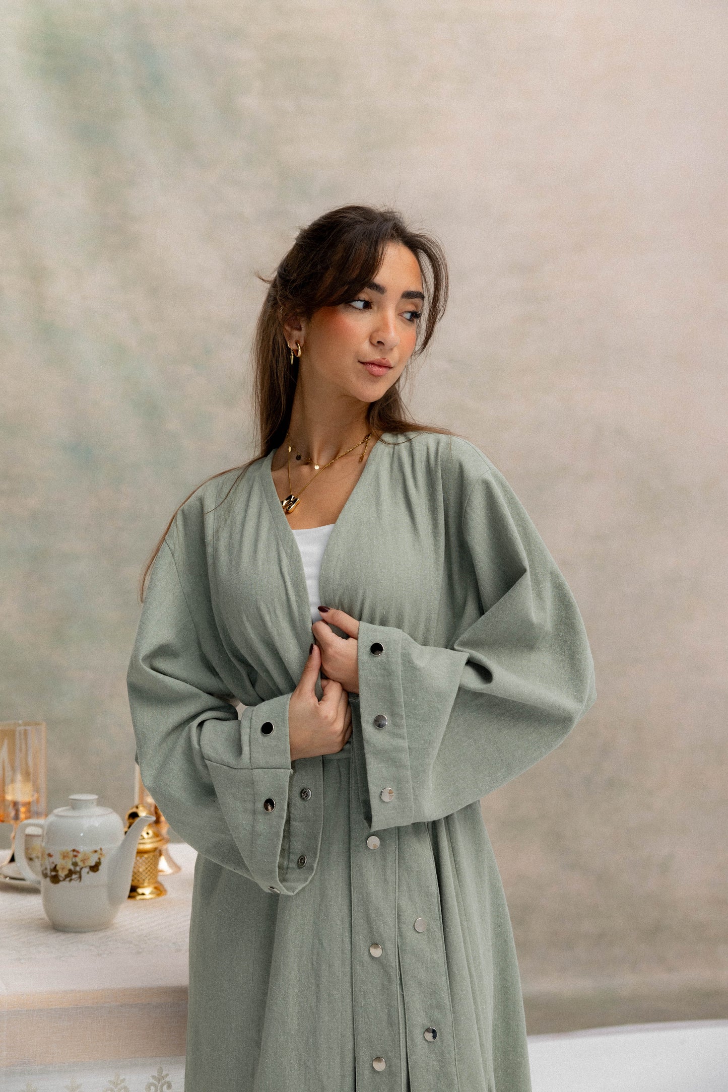 Noor Mist Cardigan